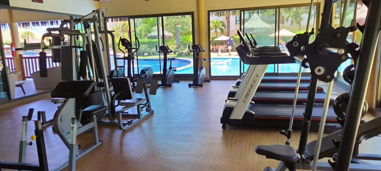 PARAÍSO FRENTE MAR!! 04 PESSOAS-PÉ NA AREIA VG SUN CUMBUCO-HIDRO, SAUNA, ACADEMIA, PISCINA,COZINHA COMPLETA, WIFi, PARQUINHO INFANTIL Cumbuco Exterior foto