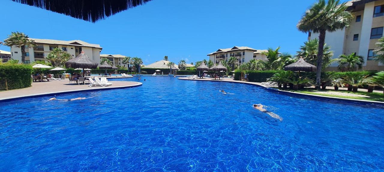 PARAÍSO FRENTE MAR!! 04 PESSOAS-PÉ NA AREIA VG SUN CUMBUCO-HIDRO, SAUNA, ACADEMIA, PISCINA,COZINHA COMPLETA, WIFi, PARQUINHO INFANTIL Cumbuco Exterior foto
