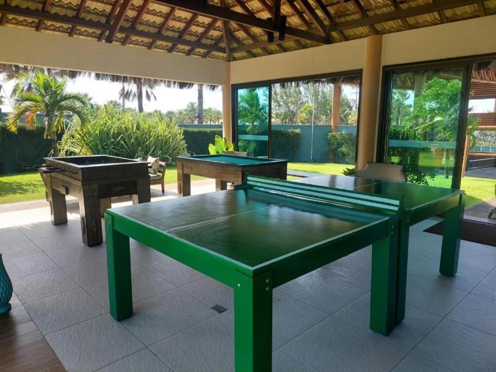 PARAÍSO FRENTE MAR!! 04 PESSOAS-PÉ NA AREIA VG SUN CUMBUCO-HIDRO, SAUNA, ACADEMIA, PISCINA,COZINHA COMPLETA, WIFi, PARQUINHO INFANTIL Cumbuco Exterior foto